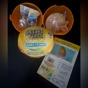 Bikini Bottom aquarium fish tank SpongeBob make it mini Miniverse sponge bob